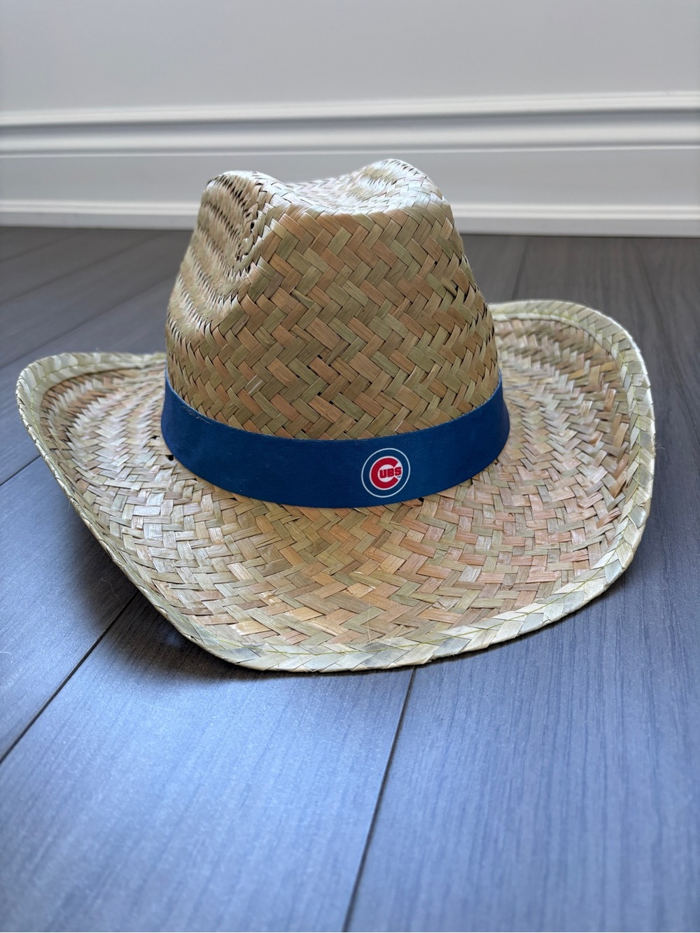 Chicago Cubs Straw Cowboy Hat